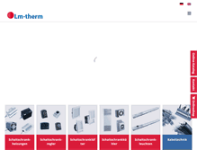 Tablet Screenshot of lm-therm.de